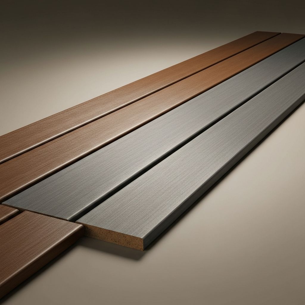 Two-tone reversible decking