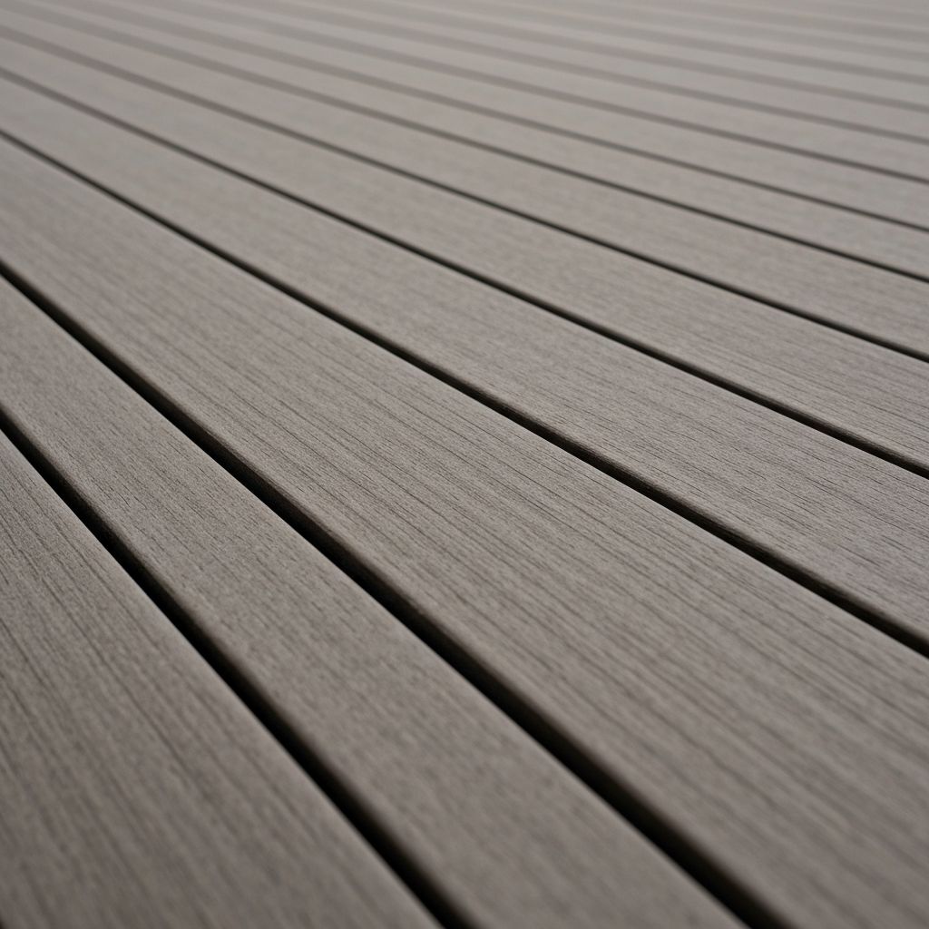 Fine straight grain decking