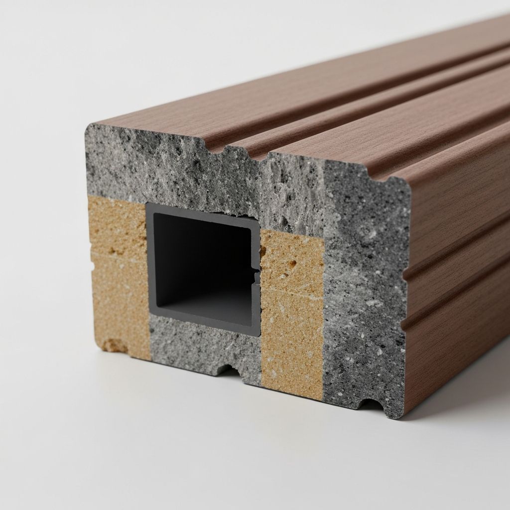Solid Co-extruded M-profile Decking