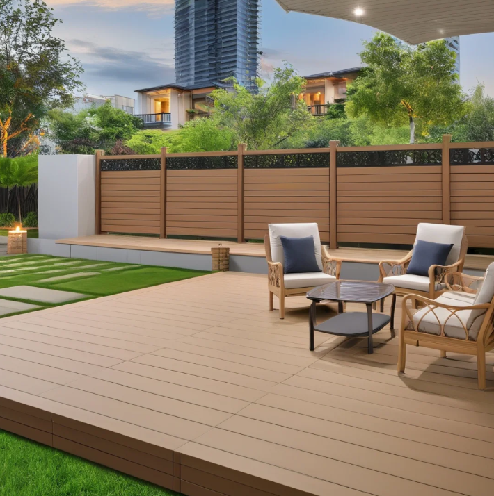 Outdoor Co-extruded WPC Fence Board
